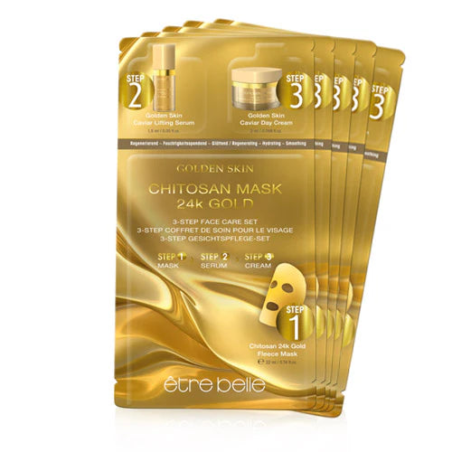 GOLDEN SKIN 3-STEP FACE CARE SET