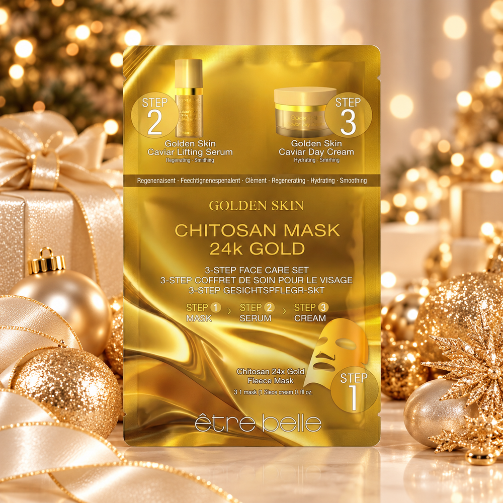 GOLDEN SKIN 3-STEP FACE CARE SET