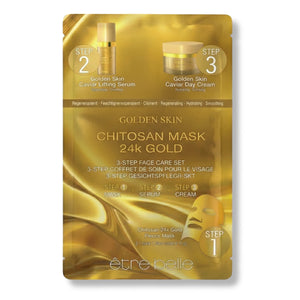 GOLDEN SKIN 3-STEP FACE CARE SET