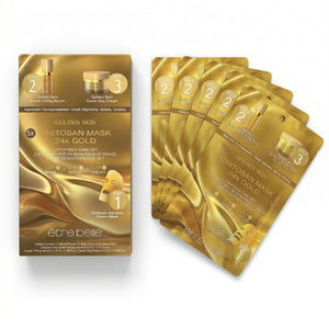 GOLDEN SKIN 3-STEP FACE CARE SET