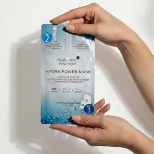 Hyaluronic ³ Hydra Power Maske 3-Step Face Care Set 5 Mask-Box