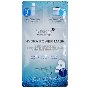 Hyaluronic ³ Hydra Power Maske 3-Step Face Care Set 5 Mask-Box